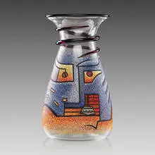 Mask Vase by Dan Dailey, sold Sep 2019