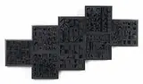 Night Zag VI by Louise Nevelson, 1966, painted wood construction, sold Nov 2002
