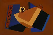 Albert Eugene Gallatin, abstraction #114, 1940-43, oil on canvas