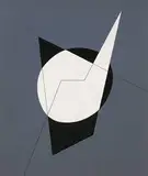 Charles Green Shaw, Abstract in Black, White and Grey