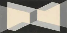 Josef Albers, Vice Versa B, 1943, oil on blotter paper