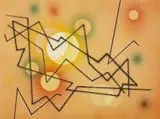 Raymond Jonson, Oil + Tempera No.1 - 1939, 1939, oil and tempera on paper