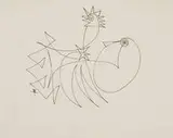Margaret Fisher, drawings, set of three, c.1940s, ink on paper