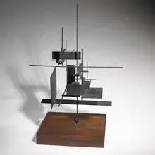 Sidney Gordin, #7, 1955, painted steel