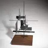 Sidney Gordin, #7, 1955, painted steel