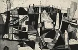 Bernece Berkman, lithographs, pair, 1956
