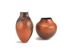 A Large Earthenware Vase by Gabriele Koch, circa 1990, A Large Earthenware Vase, circa 1990, sold Aug 2020