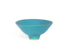 Dame Lucie Rie, A Stoneware Flaring Footed Bowl, circa 1980, A Stoneware Flaring Footed Bowl, circa 1980
