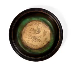 A Large 'George and the Dragon' Patinated Bronze Dish by Just Andersen, circa 1930, A Large 'George and the Dragon' Patinated Bronze Dish, circa 1930, offered Aug 2020