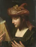 Crispin, The Samian Sibyl, oil on canvas