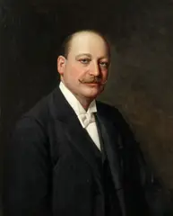 Lazar Krestin, Portrait of a gentleman, thought to be Baron Paul Schey-Koromla, oil on canvas