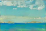 Augusto Giacometti, Meer bei Marseille I