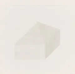 Form Derived from a Cube by Sol LeWitt, 1982, Bleistift auf Papier, sold Jun 2025