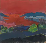 Carl Lohse, Rote Landschaft