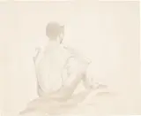 Alex Katz, Erik, 1992, Bleistift auf Velin