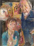 Bernhard Heisig, Selbstbildnis
