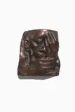 Käthe Kollwitz, Die Klage (Selbstbildnis), 1938, Bronze mit rötlichbrauner Patina