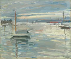 Joseph Oppenheimer, Segelboote auf dem Wannsee, Um 1920, Öl auf Leinwand
