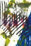 Katharina Grosse, Ohne Titel, 2007, Monotypie auf Velin