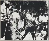 Andy Warhol, Birmingham Race Riot (from Ten Works by Ten Painters), 1964, Color screenprint