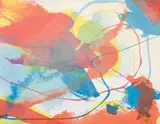 Untitled (3) by Paul Jenkins, Lithograph, sold Jun 2007