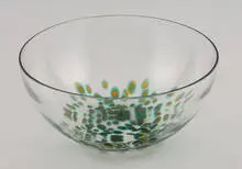 Peter Pelzel, Glass bowl, c. 1962, Venini