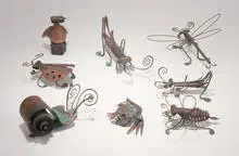 Milton Williams, Metal animals (8), Brass and copper
