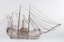 Marcello Fantoni, Tall ship sculpture, c. 1958