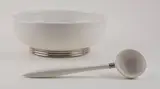 Paul Schreckengost, Complete punchbowl set, 1939, Gem Clay Forming Company