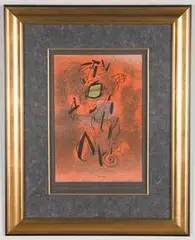 Otto Nebel, Lied 5, 1949, Ink on paper