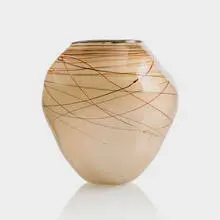 Tabac Basket by Dale Chihuly, sold Sep 2019