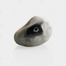 attribution Alfredo Barbini, Small Sasso stone, Italy