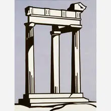 Temple by Roy Lichtenstein, sold May 2019