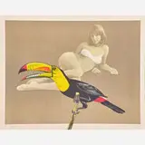 Mel Ramos, Toucan Better Than One from Leta and the Swan