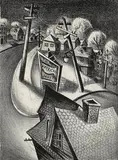 Leon Bibel, American Way, 1938, lithograph