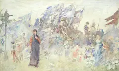 Mutability by Henry Edgar Crockett, watercolour, sold Mar 2020