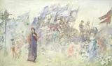Henry Edgar Crockett, Mutability, watercolour