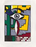 Roy Lichtenstein, American Indian Theme III