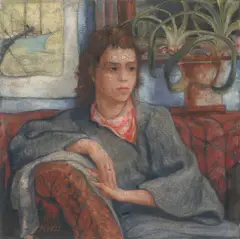 Max Kaus, Bildnis G.K., 1933, Öl auf Leinwand