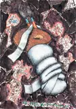 Jörg Immendorff, Wie geht’s der Künstlerhand?, 1997, Gouache, Tusche und Bleistift auf Papier