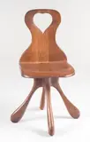 Jocko Johnson, Heart chair, Walnut
