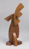 Mabel Hutchinson, The Lovers assembled wood sculpture, Executed c. 1968