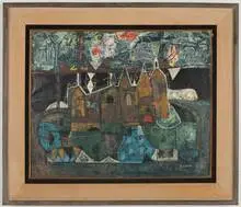 Agustín Úbeda, Untitled, Oil on canvas