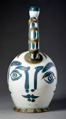 Pablo Picasso, Aztec Vase with Four Faces, Turned vase