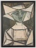 Francisco Farreras, Untitled (Nurse), c. 1955, Oil on canvas