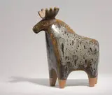 Lisa Larsen, Animal figures (8), Glazed pottery
