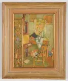 André Vignoles, Untitled, Oil on canvas
