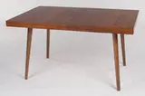 Milo Baughman, Dining table and chairs (6), c. 1950, Glenn of California