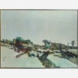 John Alexander, Oil on canvas