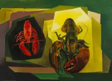 William Schwartz, Crustacea, c.1935, oil on canvas